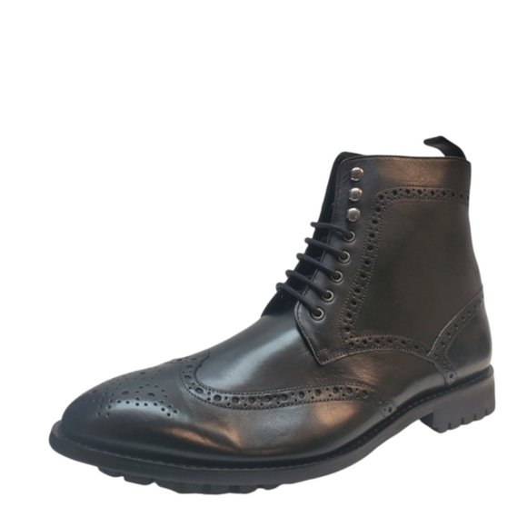 Anthony Veer Men\'s Grant Wingtip Leather Dress Boot main image 7
